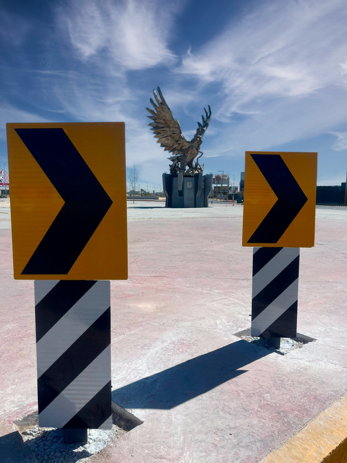 Señalamiento giro independencia