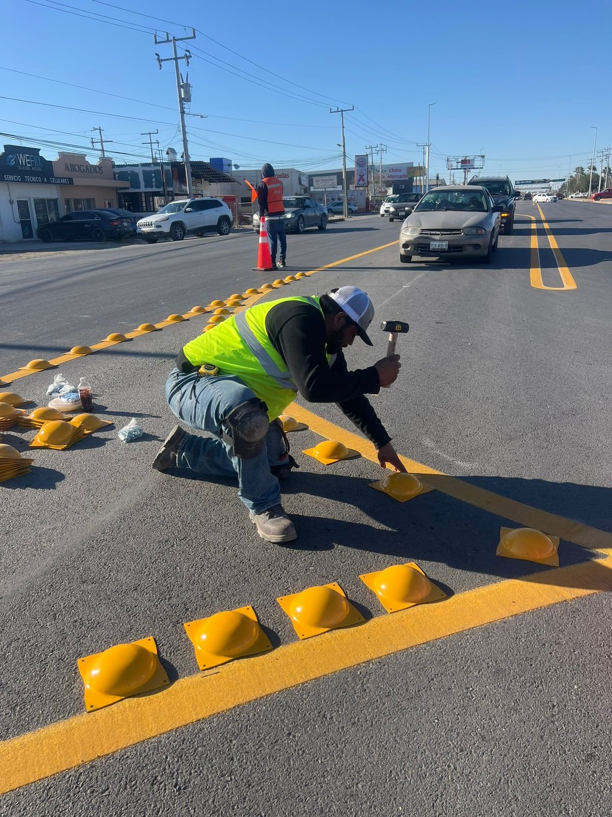 Instalación de Boyas