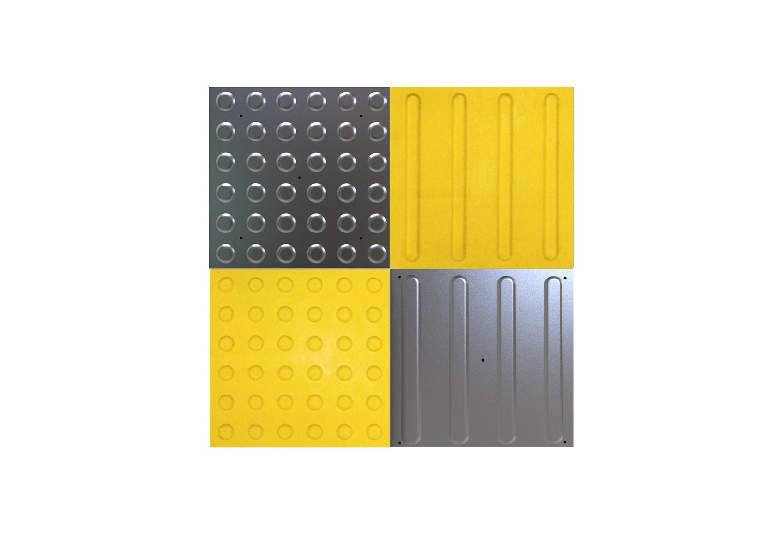 Piso Podotactil (losetas podotactiles)